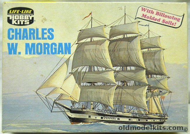 Life-Like Charles W. Morgan Whaling Ship - (ex-Pyro), B249-150 plastic model kit